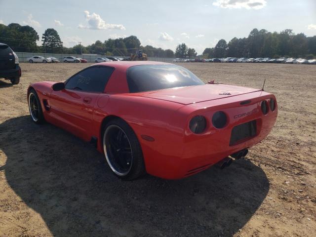 1G1YY12S215113591 - 2001 CHEVROLET CORVETTE Z RED photo 3