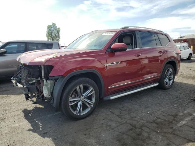 1V2RR2CAXJC598898 - 2018 VOLKSWAGEN ATLAS SEL Qırmızı foto 1