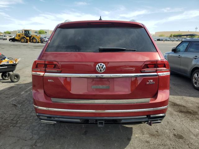 1V2RR2CAXJC598898 - 2018 VOLKSWAGEN ATLAS SEL Qırmızı foto 6
