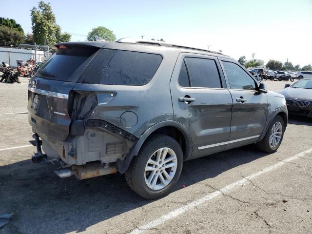 1FM5K7D81GGA78342 - 2016 FORD EXPLORER XLT GRAY photo 3