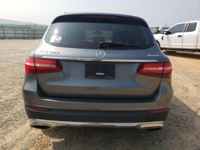 WDC0G4KB8JV110178 - 2018 MERCEDES-BENZ GLC 300 4MATIC GRAY photo 6