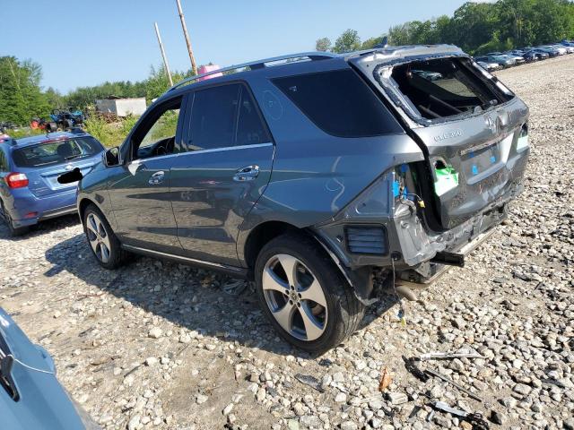 4JGDA5HB4JB033165 - 2018 MERCEDES-BENZ GLE 350 4MATIC GRAY photo 2