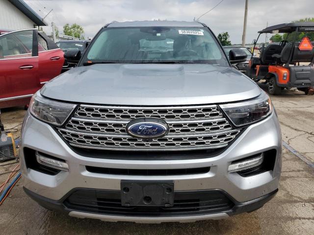 1FMSK8FH7NGC44978 - 2022 FORD EXPLORER LIMITED SILVER photo 5