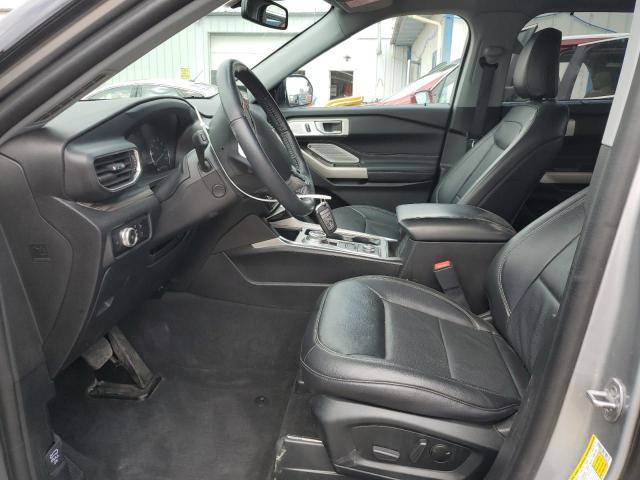 1FMSK8FH7NGC44978 - 2022 FORD EXPLORER LIMITED SILVER photo 7