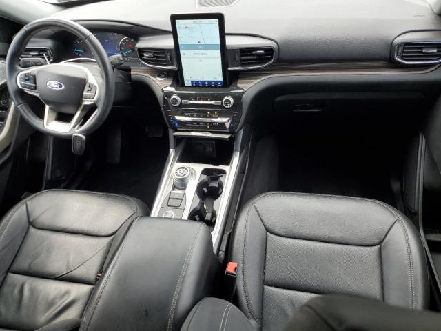 1FMSK8FH7NGC44978 - 2022 FORD EXPLORER LIMITED SILVER photo 8