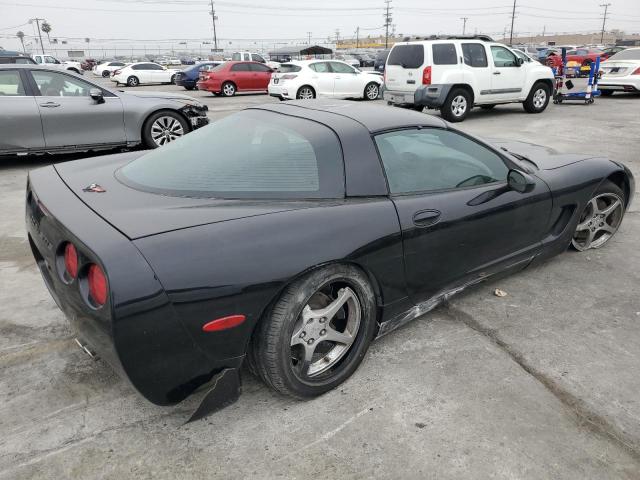 1G1YY22G145115578 - 2004 CHEVROLET CORVETTE BLACK photo 3