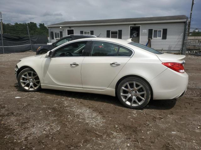2G4GV5GV2D9248062 - 2013 BUICK REGAL GS WHITE photo 2