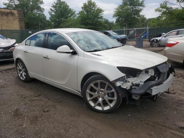 2G4GV5GV2D9248062 - 2013 BUICK REGAL GS WHITE photo 4