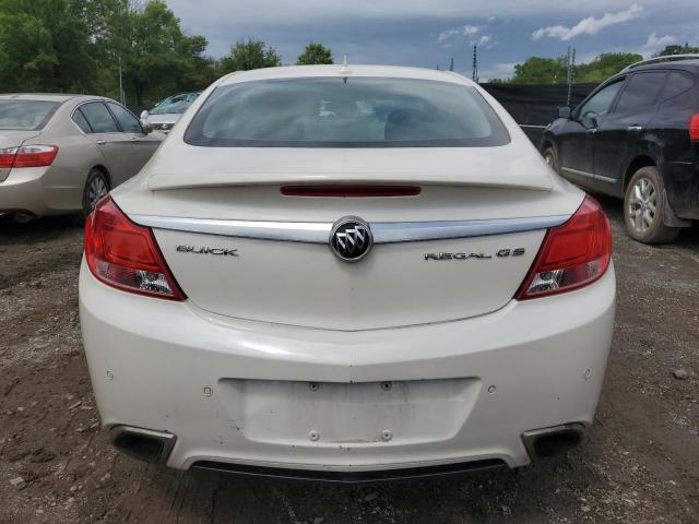 2G4GV5GV2D9248062 - 2013 BUICK REGAL GS WHITE photo 6
