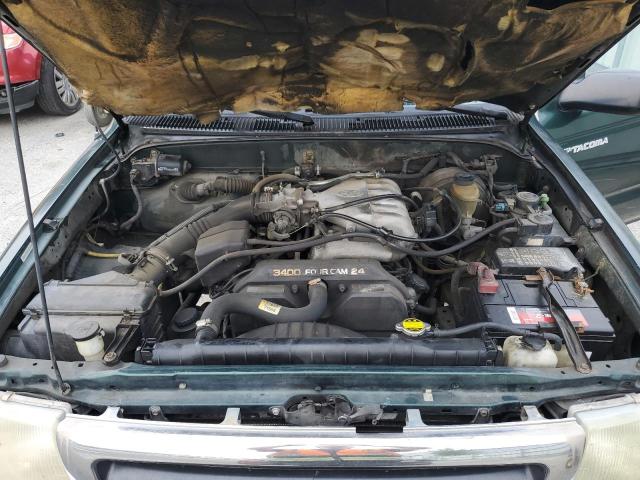 4TASN92N9YZ641805 - 2000 TOYOTA TACOMA XTRACAB PRERUNNER 绿色 照片 11