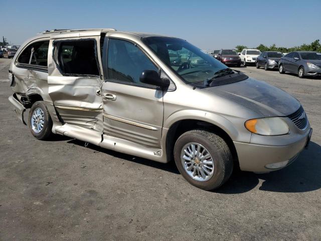 2C8GP64LX2R667733 - 2002 CHRYSLER TOWN & COU LIMITED GOLD photo 4