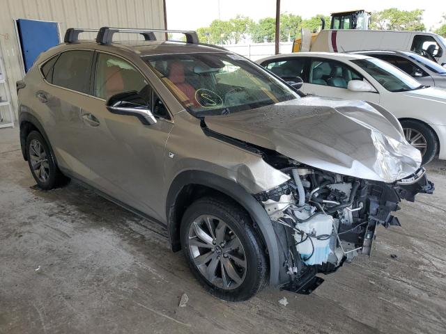JTJSARBZ7M2194586 - 2021 LEXUS NX 300 BASE ოქროსფერი ფოტო 4