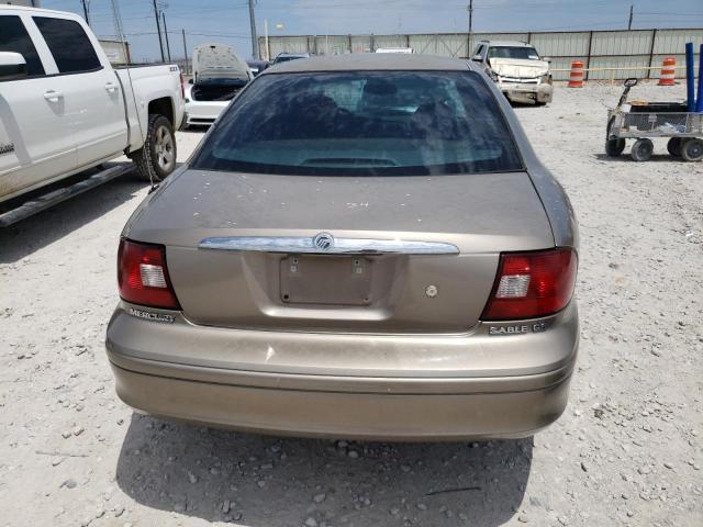 1MEFM50U92A645823 - 2002 MERCURY SABLE GS GOLD photo 6