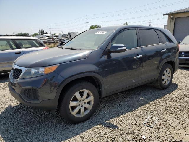 5XYKT4A11DG321284 - 2013 KIA SORENTO LX BLACK photo 1