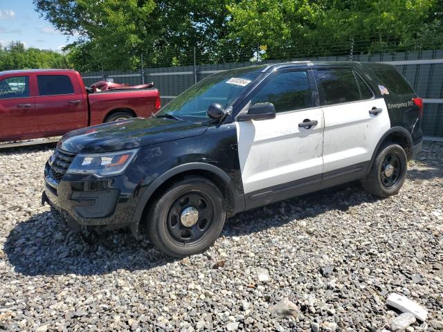 1FM5K8ARXHGC62988 - 2017 FORD EXPLORER POLICE INTERCEPTOR 黑色 照片 1