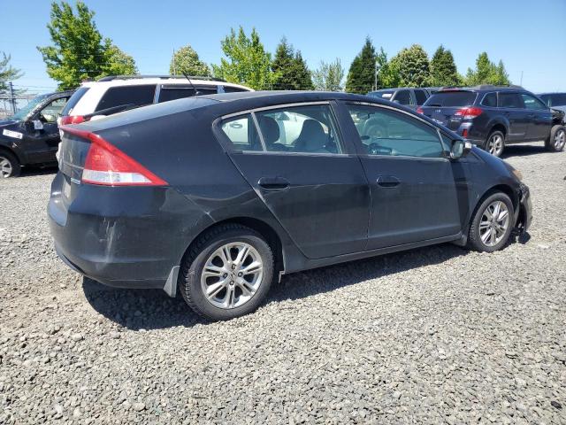 JHMZE2H79AS005577 - 2010 HONDA INSIGHT EX BLACK photo 3