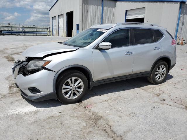 KNMAT2MVXGP629537 - 2016 NISSAN ROGUE S SILVER photo 1