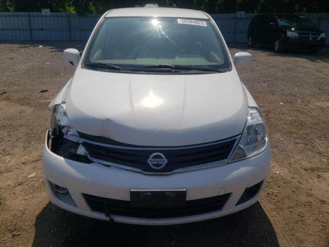 3N1BC1CP4AL403520 - 2010 NISSAN VERSA S WHITE photo 5