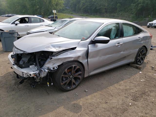 2HGFC2F8XLH574357 - 2020 HONDA CIVIC SPORT 银色 照片 1