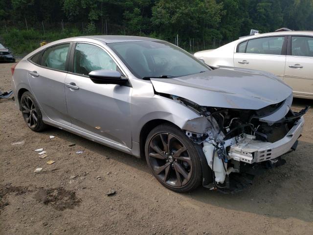 2HGFC2F8XLH574357 - 2020 HONDA CIVIC SPORT 银色 照片 4