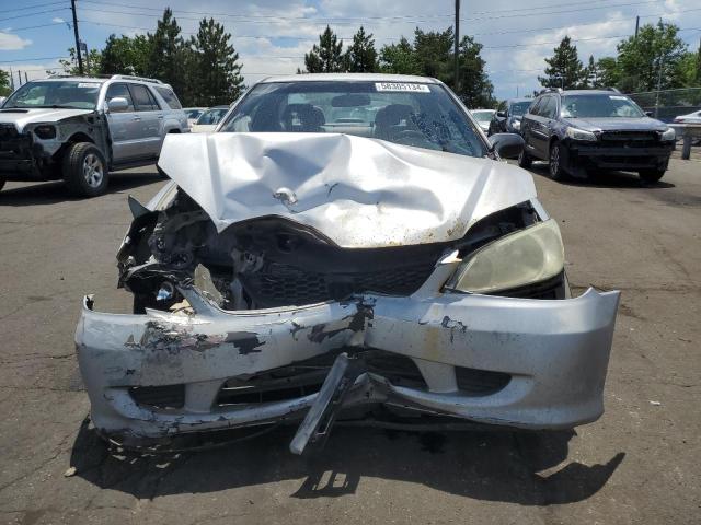 1HGEM22164L038396 - 2004 HONDA CIVIC DX VP Gümüş foto 5