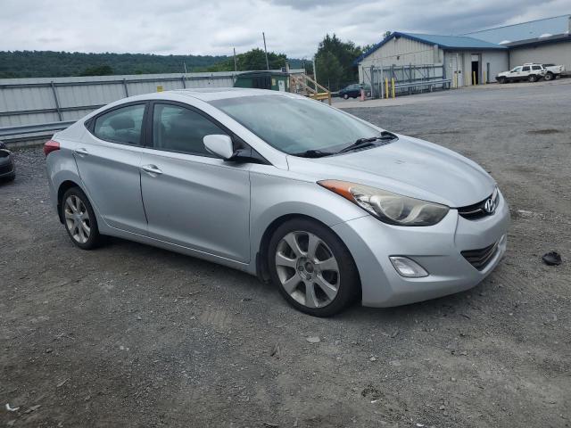 KMHDH4AE0CU274190 - 2012 HYUNDAI ELANTRA GLS SILVER photo 4