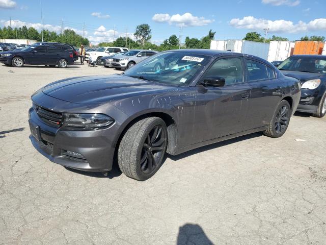 2C3CDXHG8JH158194 - 2018 DODGE CHARGER SXT PLUS GRAY photo 1