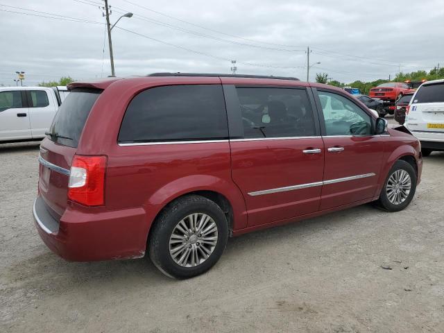 2C4RC1CG7GR303726 - 2016 CHRYSLER TOWN & COU TOURING L MAROON photo 3