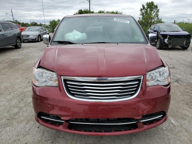 2C4RC1CG7GR303726 - 2016 CHRYSLER TOWN & COU TOURING L MAROON photo 5