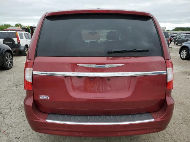 2C4RC1CG7GR303726 - 2016 CHRYSLER TOWN & COU TOURING L MAROON photo 6