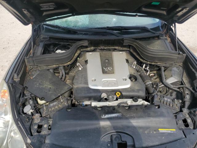 JNKAJ09E78M300220 - 2008 INFINITI EX35 BASE Սև լուսանկար 11