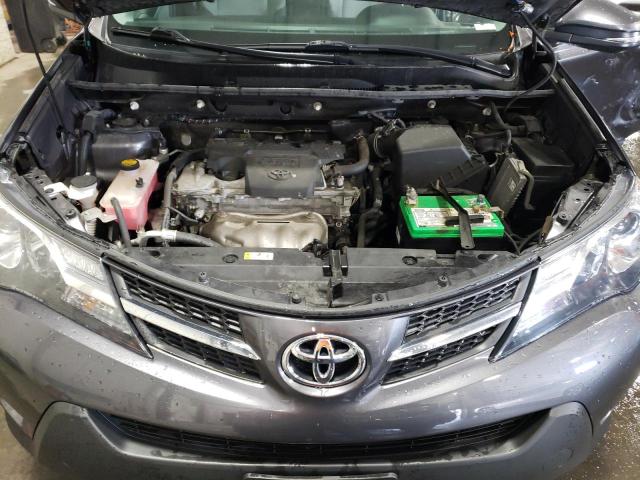 2T3RFREV9EW143305 - 2014 TOYOTA RAV4 XLE GRAY photo 12