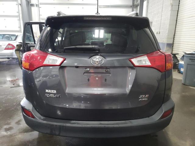 2T3RFREV9EW143305 - 2014 TOYOTA RAV4 XLE GRAY photo 6