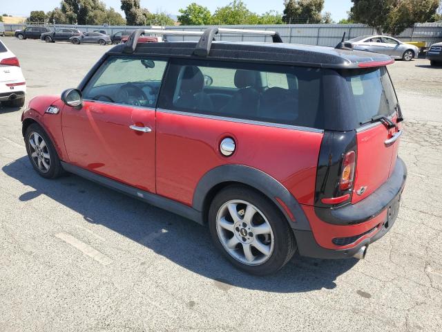WMWMM33589TP91207 - 2009 MINI COOPER S CLUBMAN RED photo 2