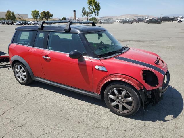 WMWMM33589TP91207 - 2009 MINI COOPER S CLUBMAN RED photo 4