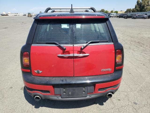 WMWMM33589TP91207 - 2009 MINI COOPER S CLUBMAN RED photo 6