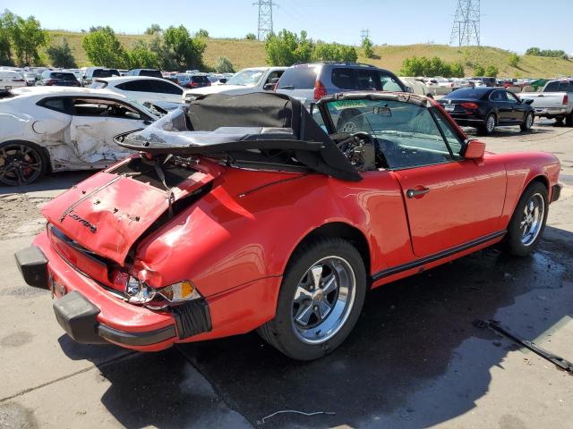 WP0EB0916HS170505 - 1987 PORSCHE 911 CARRERA RED photo 3