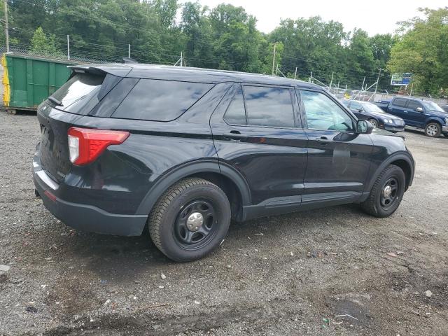 1FM5K8AB5NGC42906 - 2022 FORD EXPLORER POLICE INTERCEPTOR 黑色 照片 3