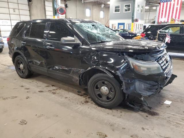 1FM5K8AR8HGA36481 - 2017 FORD EXPLORER POLICE INTERCEPTOR 黑色 照片 4