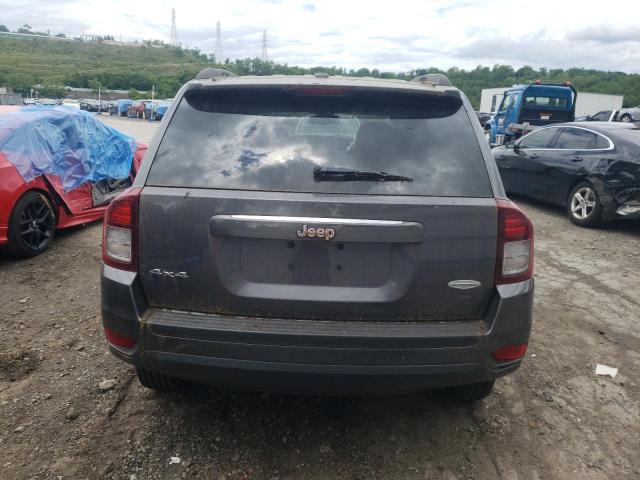 1C4NJDEB9FD177202 - 2015 JEEP COMPASS LATITUDE GRAY photo 6