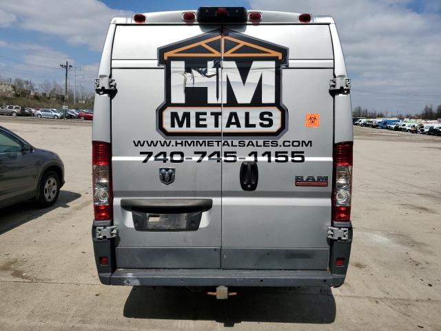 3C6URVJG5HE550479 - 2017 RAM PROMASTER 3500 HIGH ვერცხლისფერი ფოტო 6