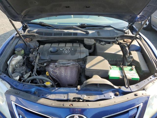4T1BF3EK6AU541675 - 2010 TOYOTA CAMRY BASE BLUE photo 11