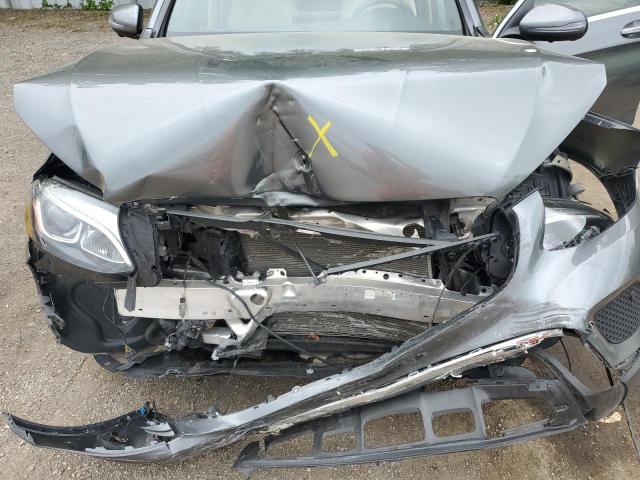 WDC0G4KB8JV031187 - 2018 MERCEDES-BENZ GLC 300 4MATIC GRAY photo 12
