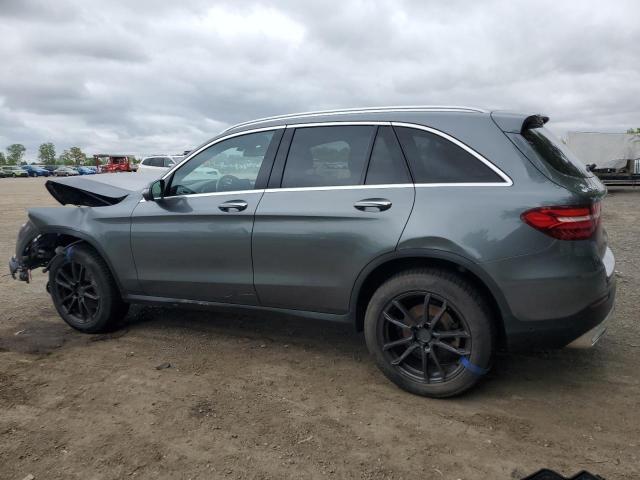 WDC0G4KB8JV031187 - 2018 MERCEDES-BENZ GLC 300 4MATIC GRAY photo 2