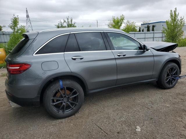 WDC0G4KB8JV031187 - 2018 MERCEDES-BENZ GLC 300 4MATIC GRAY photo 3