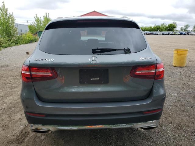 WDC0G4KB8JV031187 - 2018 MERCEDES-BENZ GLC 300 4MATIC GRAY photo 6