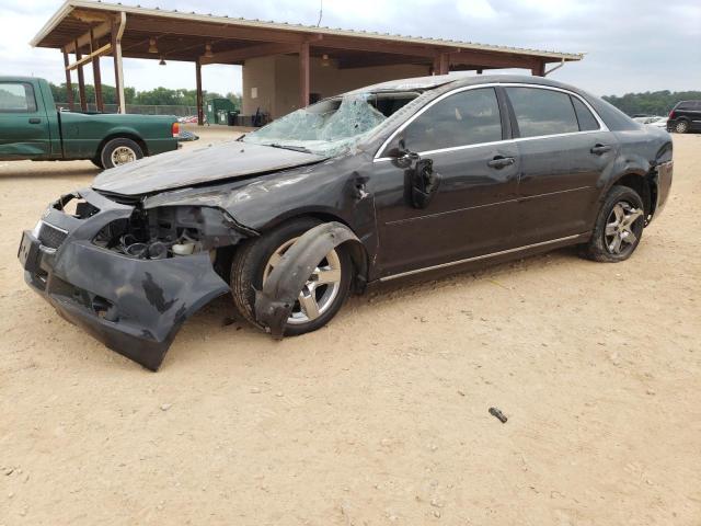 1G1ZH57B18F295437 - 2008 CHEVROLET MALIBU 1LT BLACK photo 1