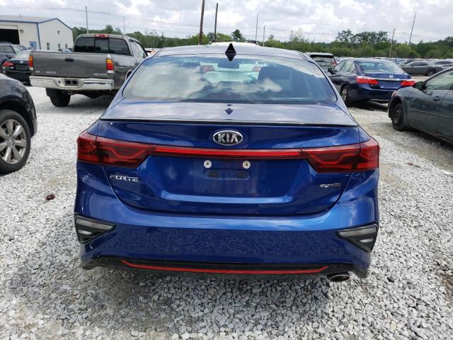 3KPF34AD2ME351936 - 2021 KIA FORTE GT LINE BLUE photo 6