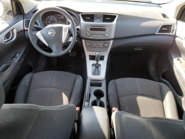 3N1AB7AP9EL664815 - 2014 NISSAN SENTRA S GRAY photo 8