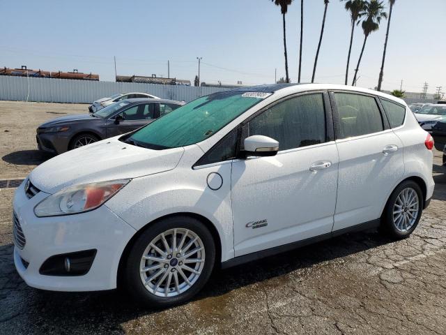 1FADP5CU9EL500646 - 2014 FORD C-MAX PREMIUM WHITE photo 1